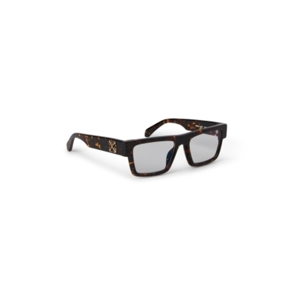 NWT Off-White Style 61 Havana Square 54mm Eyeglasses
